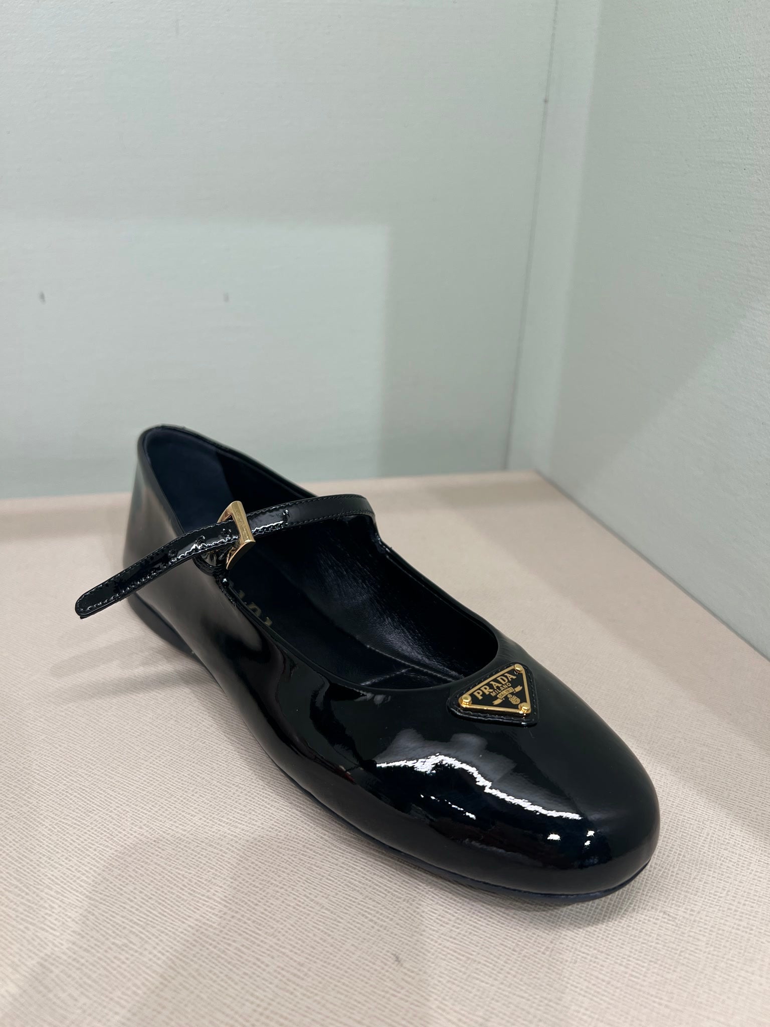 Prada Damskie buty skórzane czarnePrada