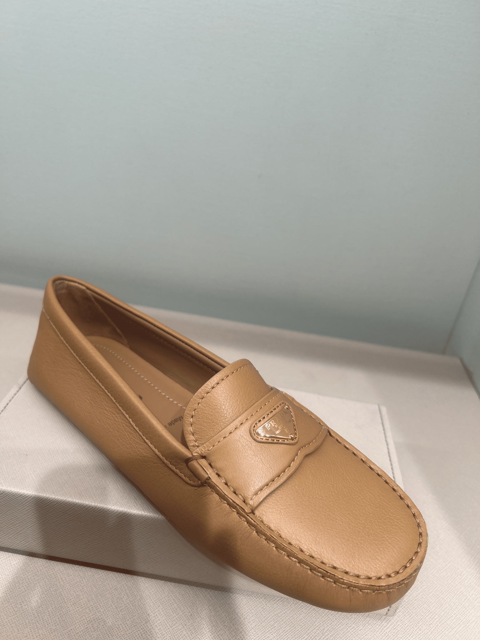 Prada Damskie Sandały Beżowe 1DD014Prada
