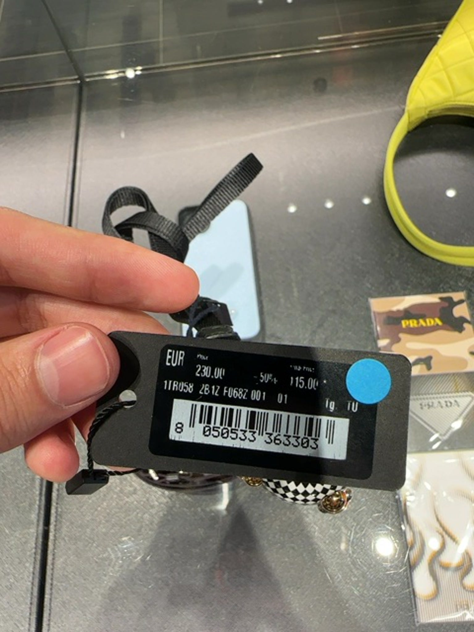 Prada keychainPrada