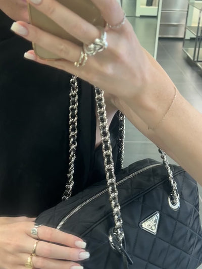 Prada Damska torebka czarna