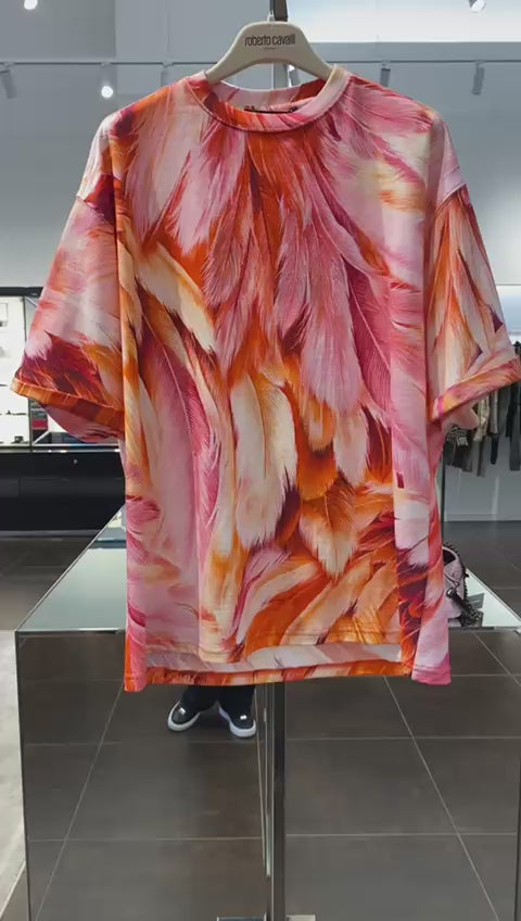 Cool Fit Tee Plumage Print