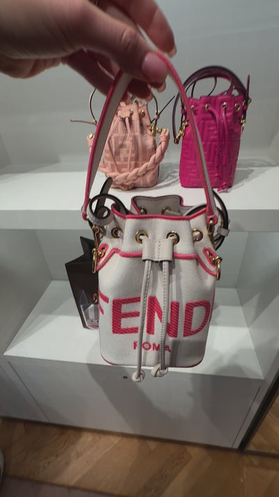 Mini Bag Montresor Fabric Calf Leather