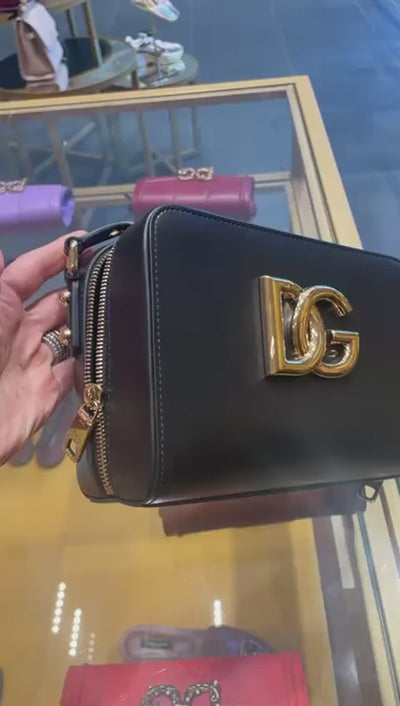 Dolce & Gabbana Damska torebka skórzana czarna