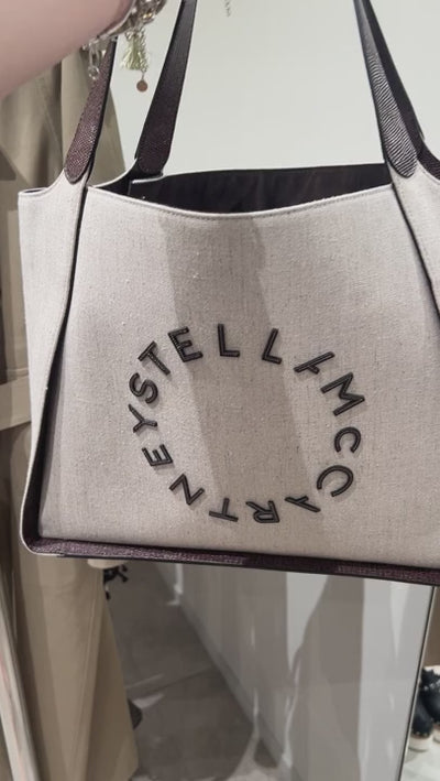 Stella McCartney Damska torba Tote Eco Canvas