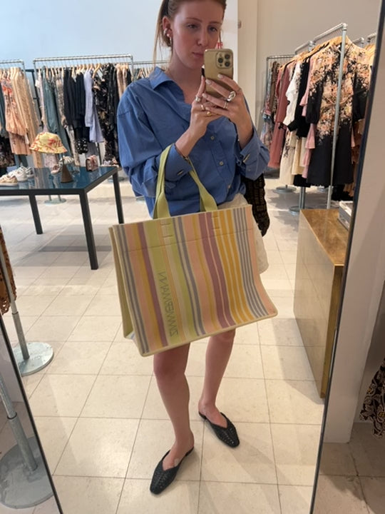 ZIMMERMANN Torebka Damska Jacquard Multi Stripe