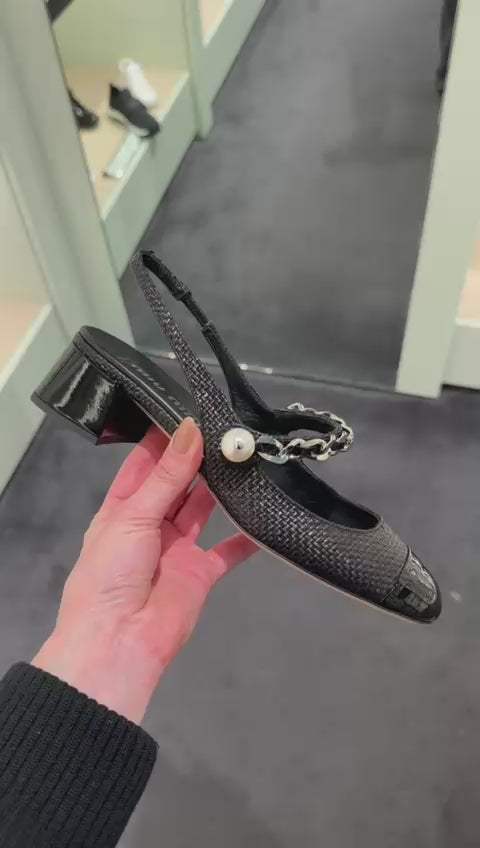 Miu Miu Slingback Block Heel