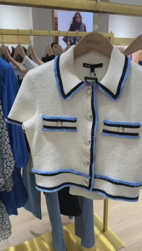 Maje White Jacket