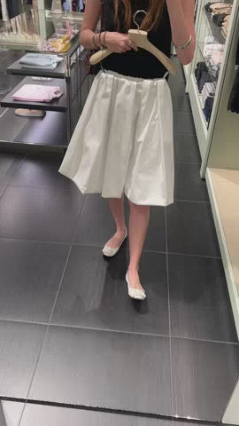 Miu Miu Spodnie Damskie Białe 36