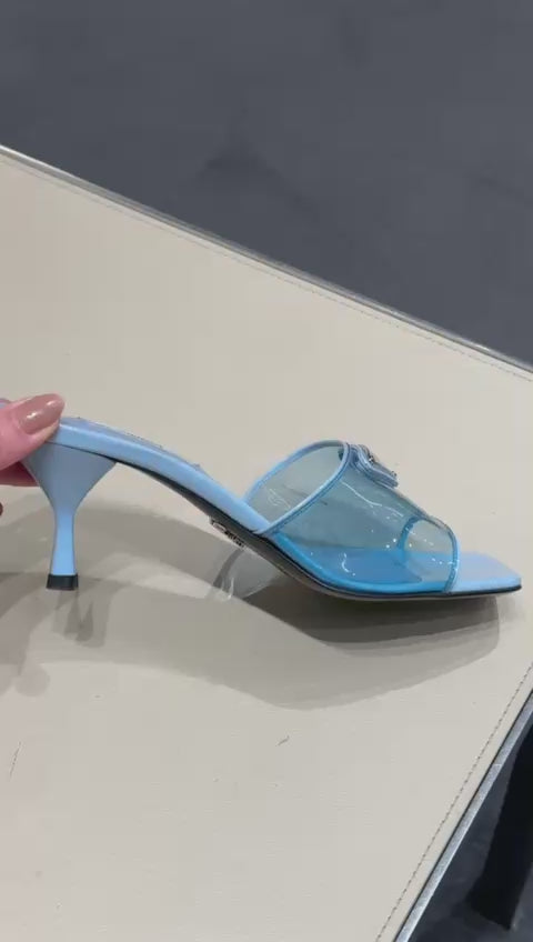 Prada Blue Sandals