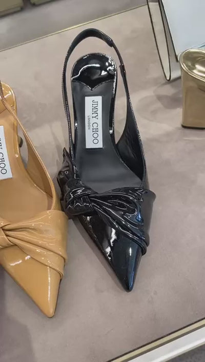 Jimmy Choo Damskie szpilki Latte ELINOR 85