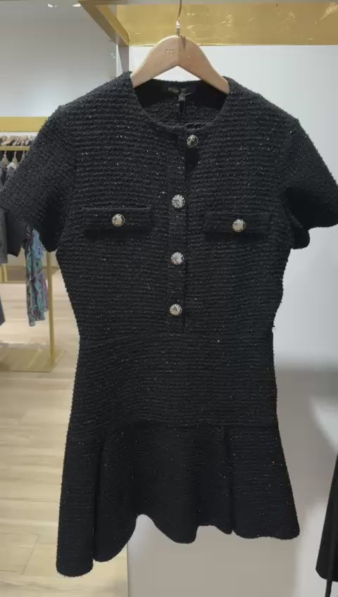 Maje Black Dress