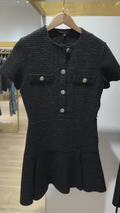 Maje Black Dress