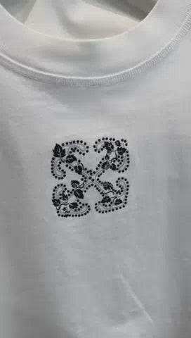Bling Leaves S Arrow Crop Tee
