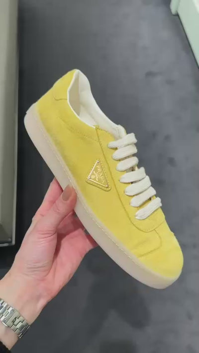 Prada Yellow Sneakers