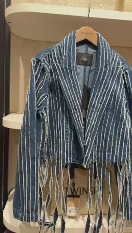 Minigonna In Denim Scuro