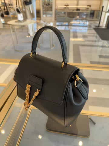 Top Handle Grainy Calf
