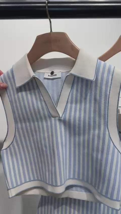 Sandro Striped Top