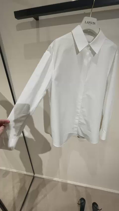 Long Sleeve Cocoon Tunic Shirt
