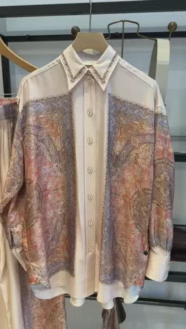 Illustration Paisley Shirt