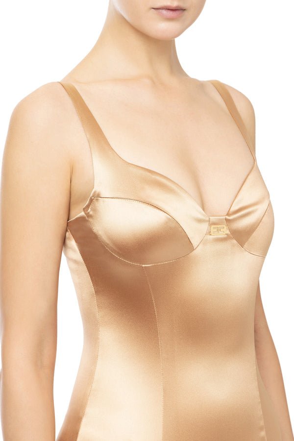 Robe fourreau mi - mollet avec bonnetsElisabetta Franchi