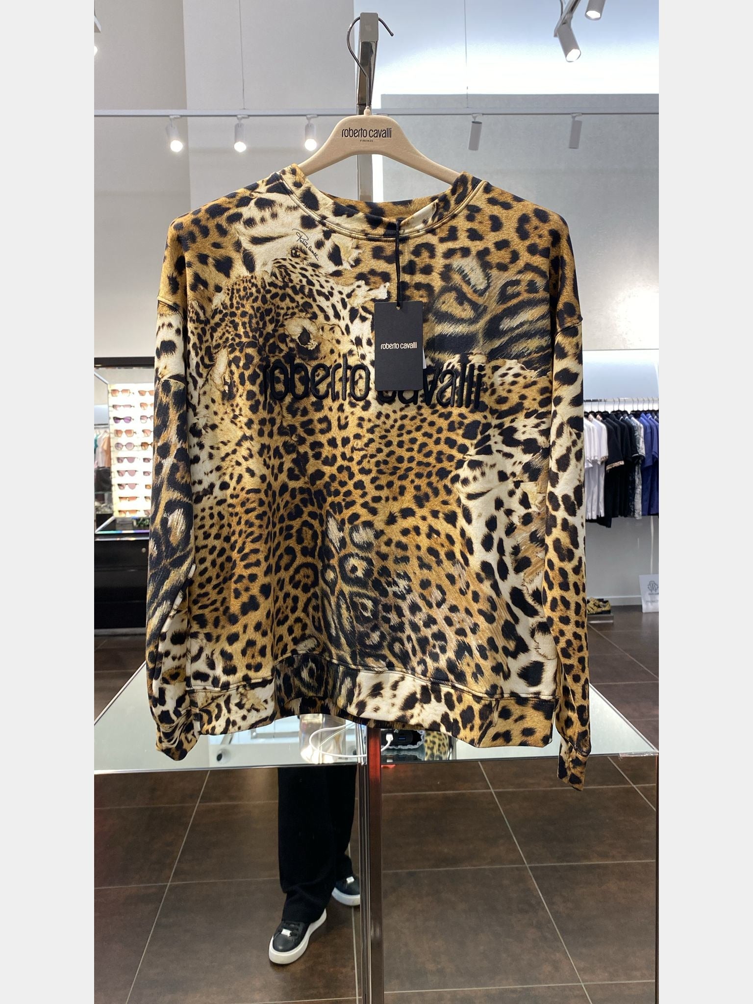 Roberto Cavalli damska bluza czarna SKT64A - 20G34Roberto Cavalli