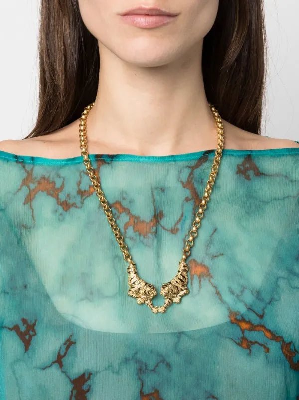 Roberto Cavalli Roar tiger - pendant necklaceRoberto Cavalli