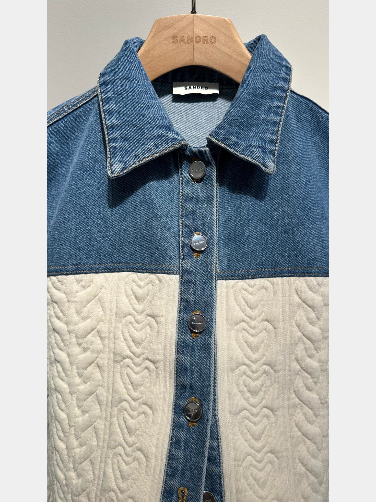 Sandro Ecru JacketSandro