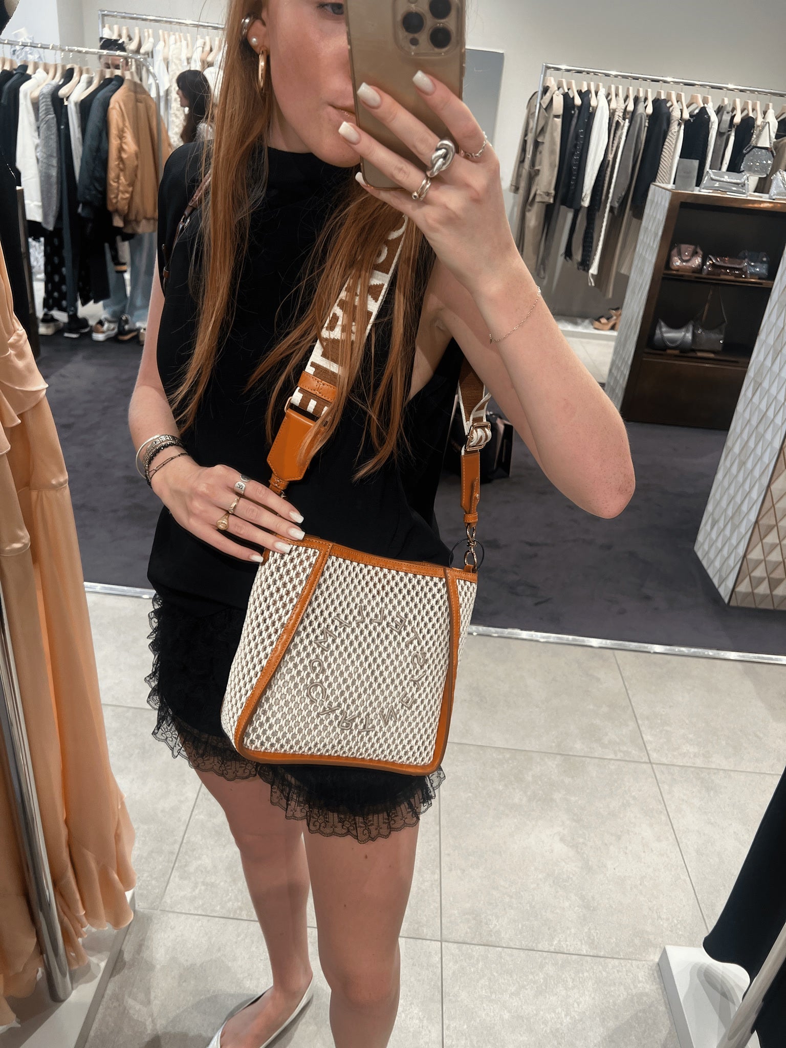 Stella McCartney Damska torebka Mini Crossbody Eco RopeStella Mccartney