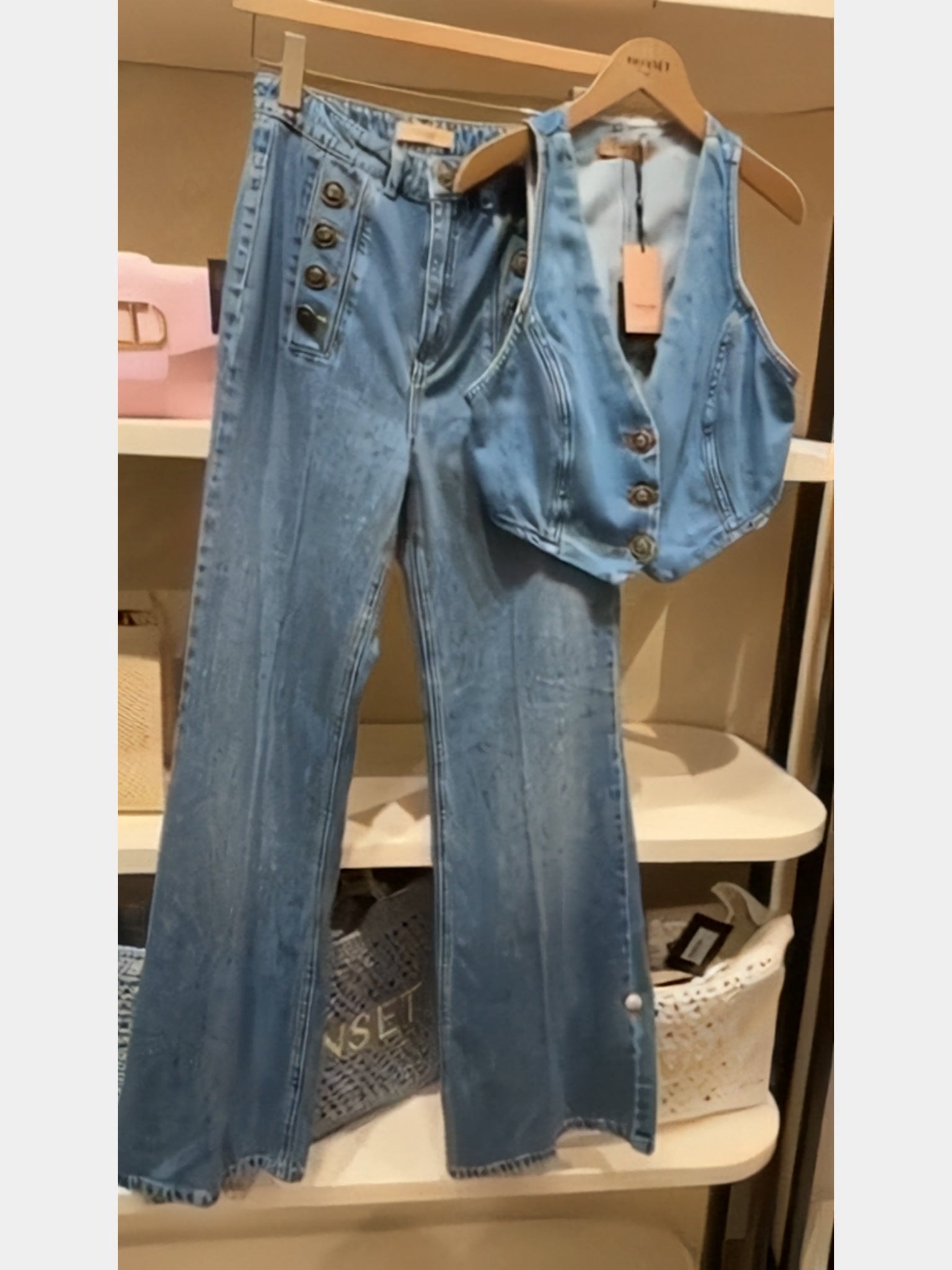 Twinset PANTALONE SEASONAL FIT IN DENIMTwinset