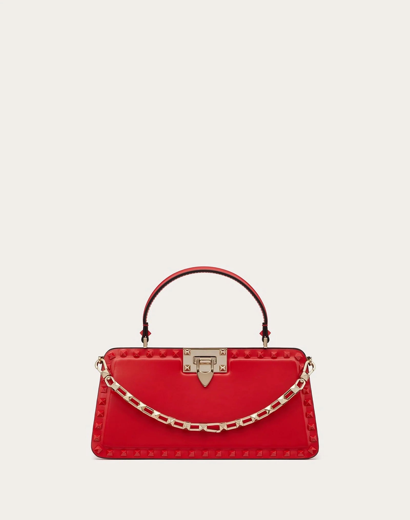 Valentino Rockstud Calfskin HandbagValentino