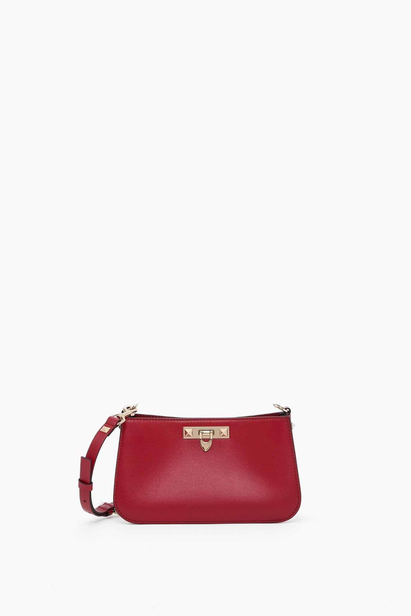 Valentino Rockstud Fierce Small Calfskin Shoulder BagValentino