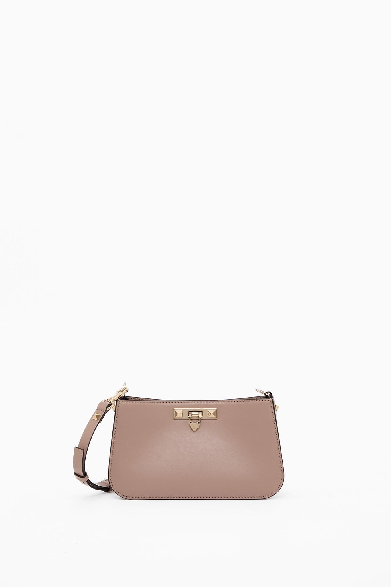 Valentino Rockstud Fierce Small Calfskin Shoulder BagValentino
