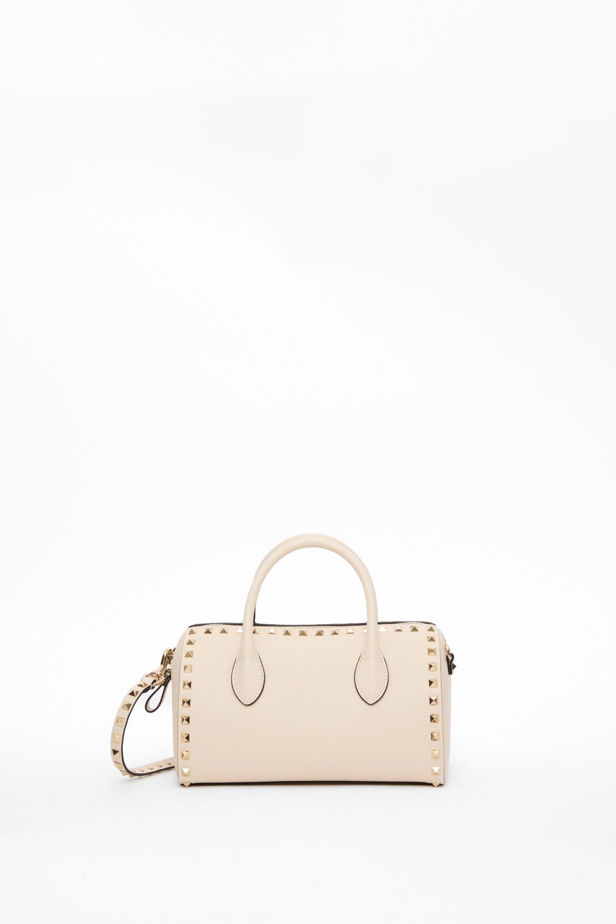 Valentino Rockstud Grainy Calfskin HandbagValentino