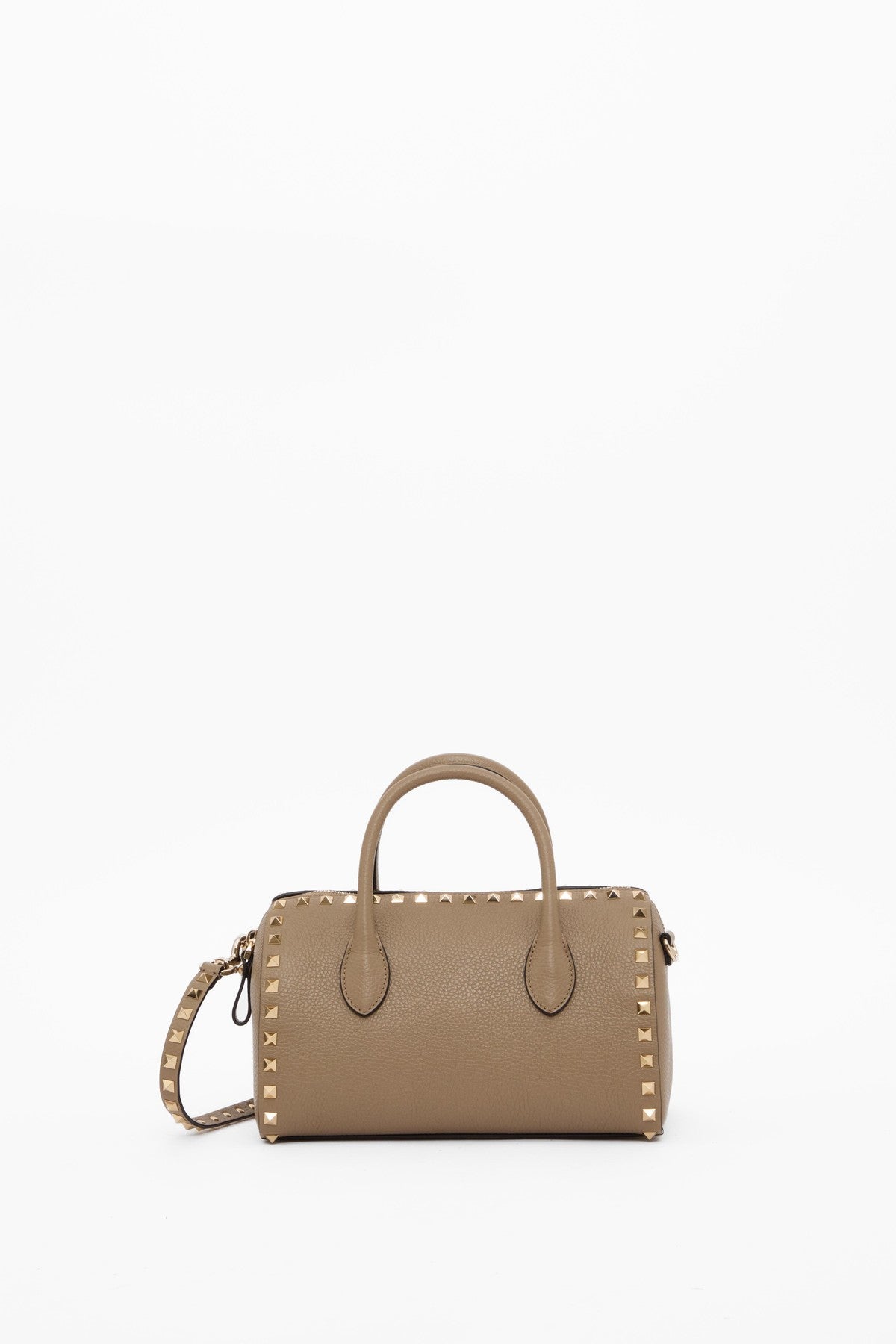Valentino Rockstud Grainy Calfskin HandbagValentino