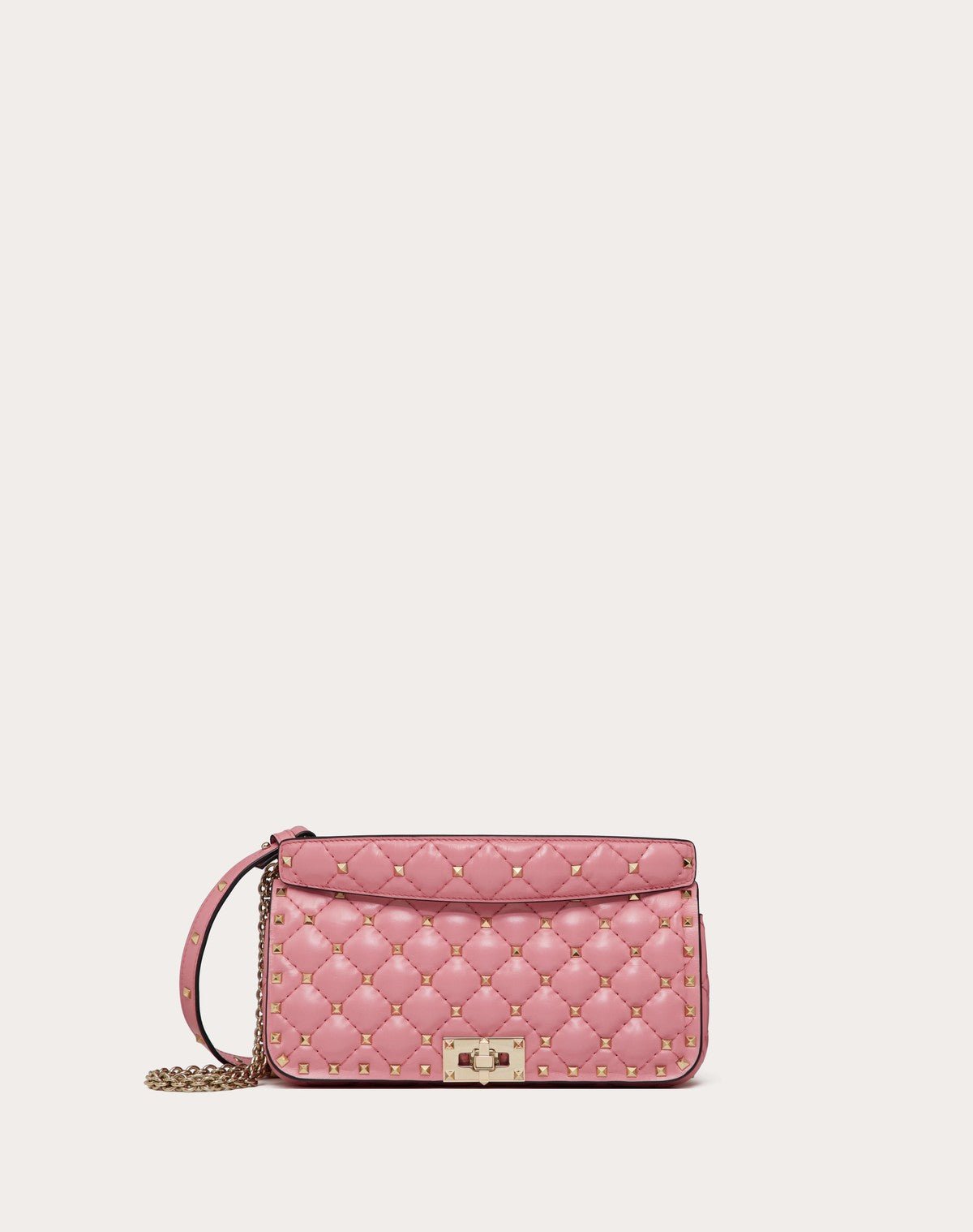 Valentino Rockstud Spike Calfskin Shoulder BagValentino