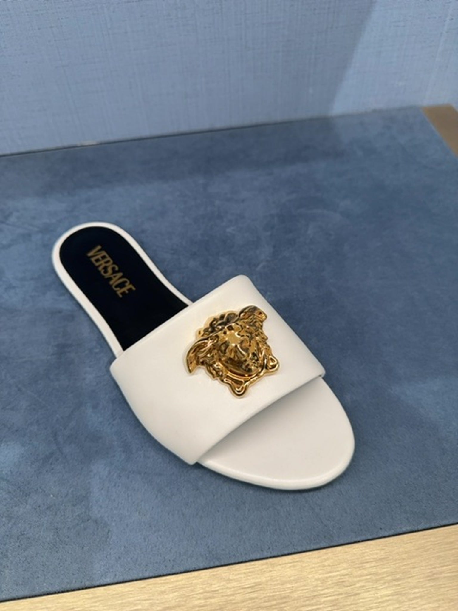 Versace Shoes Vitello whiteVersace