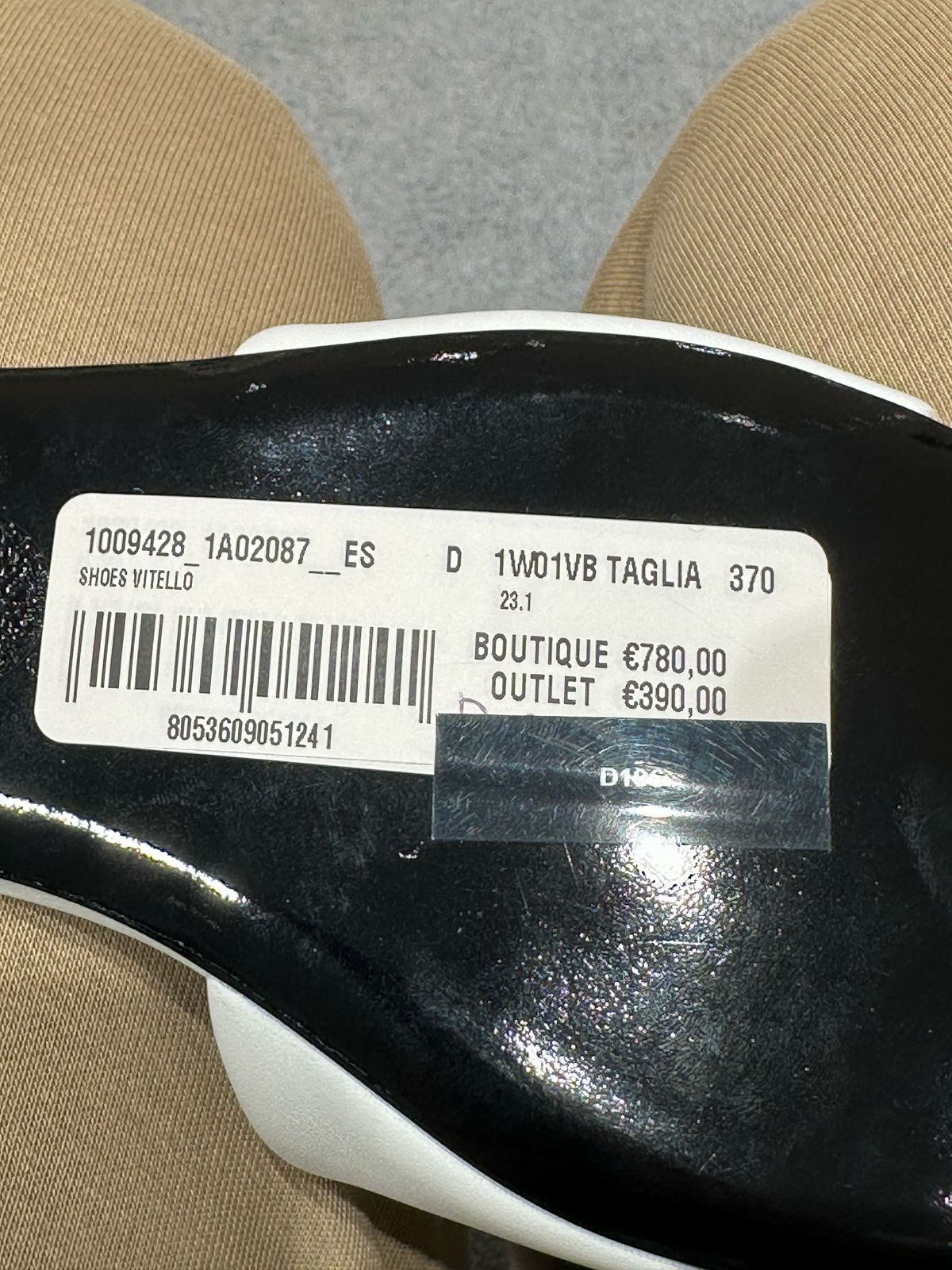 Versace Shoes Vitello whiteVersace