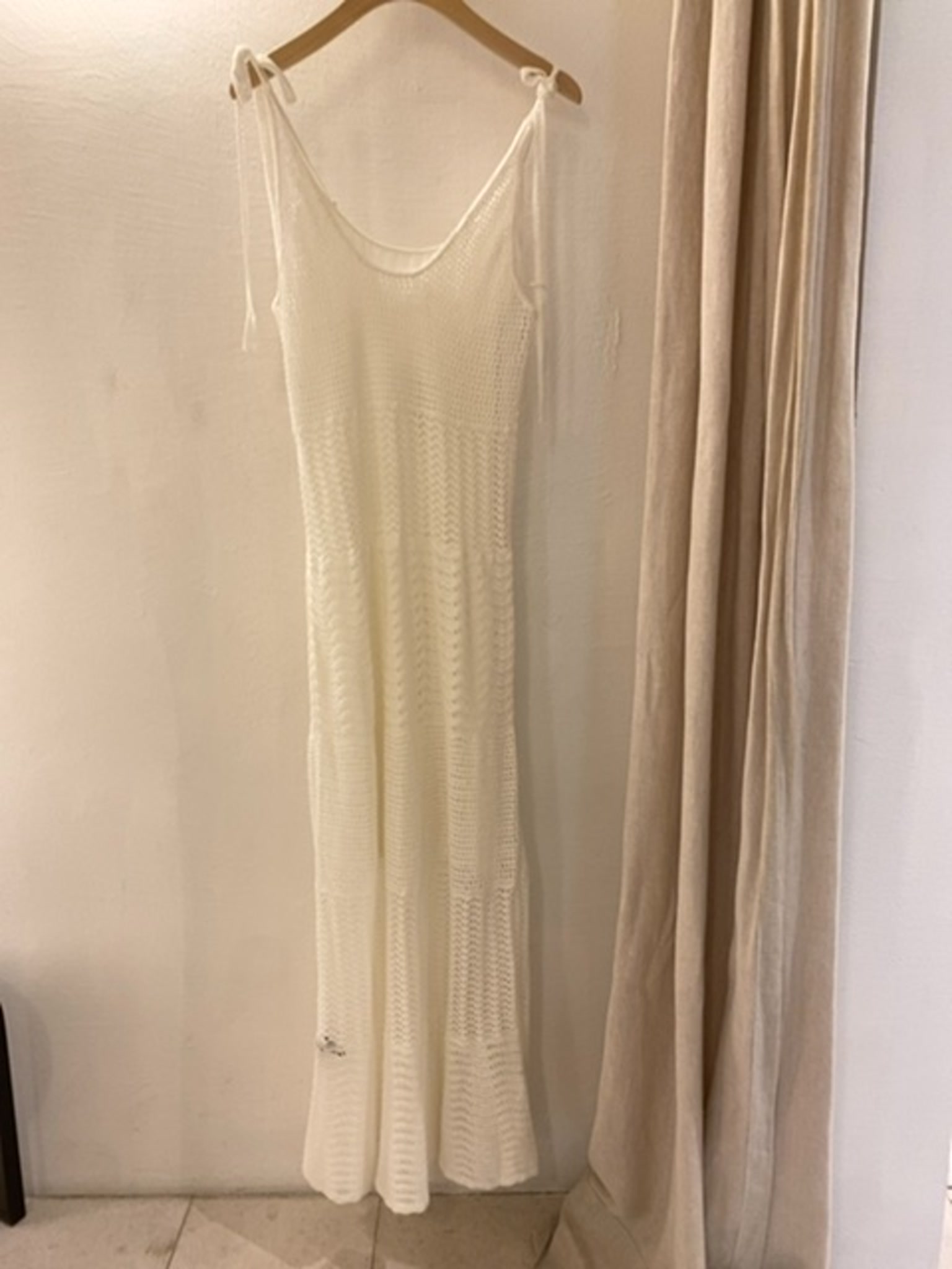 ZIMMERMANN Damska Sukienka Ivory Lightburst Textured Dress 9729DS246Zimmermann