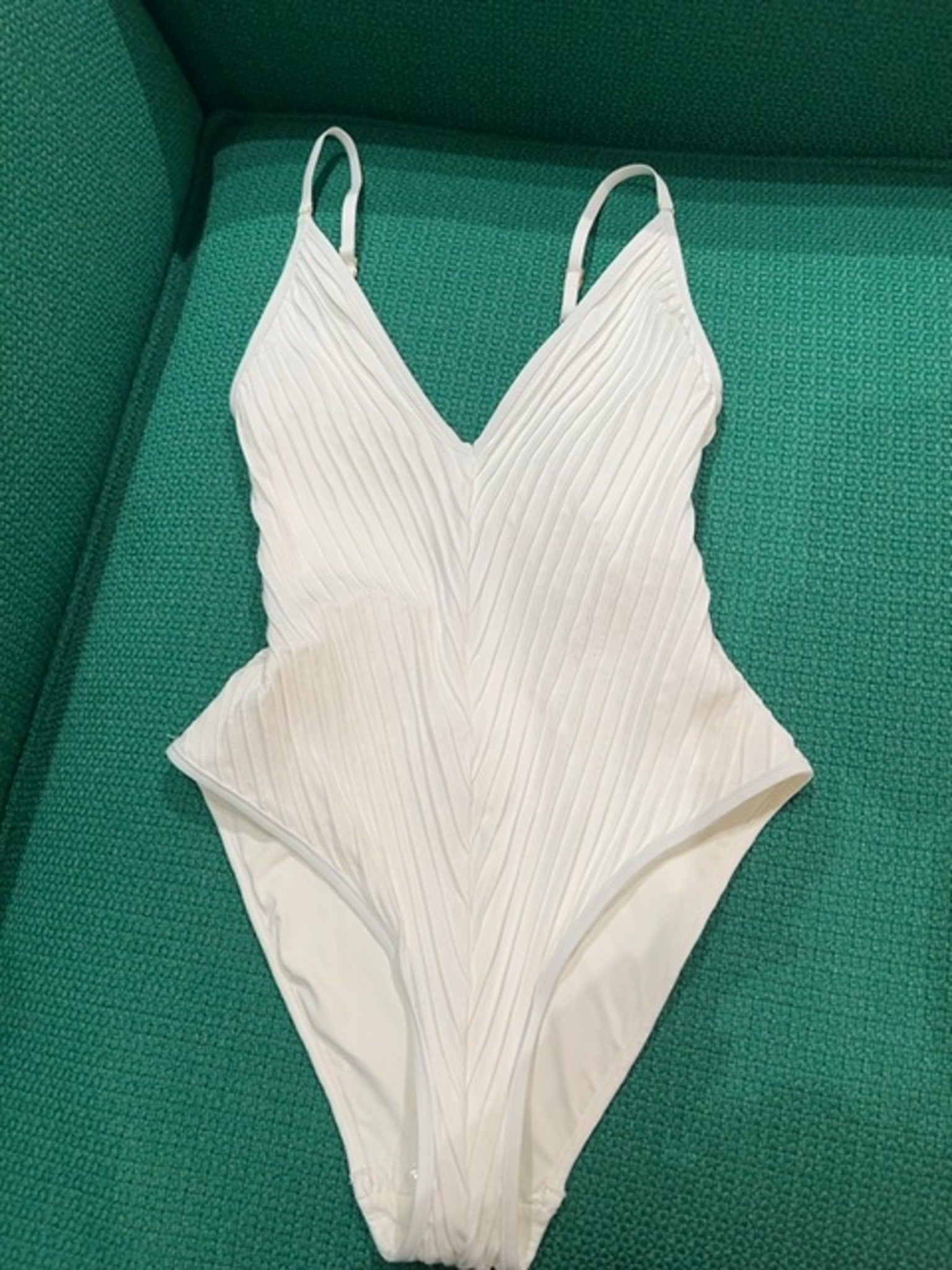 ZIMMERMANN Damski Strój Kąpielowy Ivory Lightburst Pintuck 1159WSS246Zimmermann