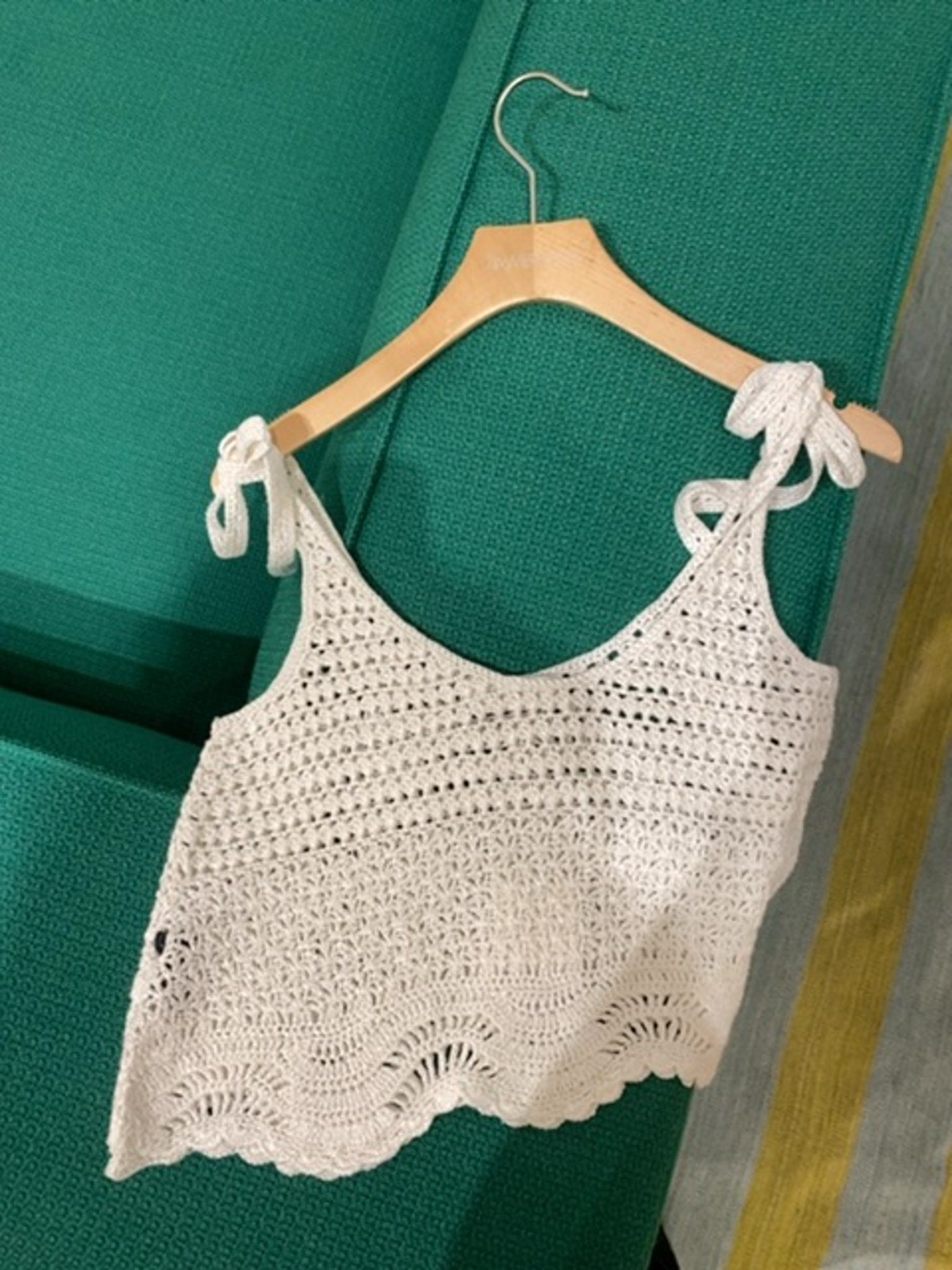 ZIMMERMANN Damski Top Ivory Lightburst Textured Swing Tank 9236TSS246Zimmermann