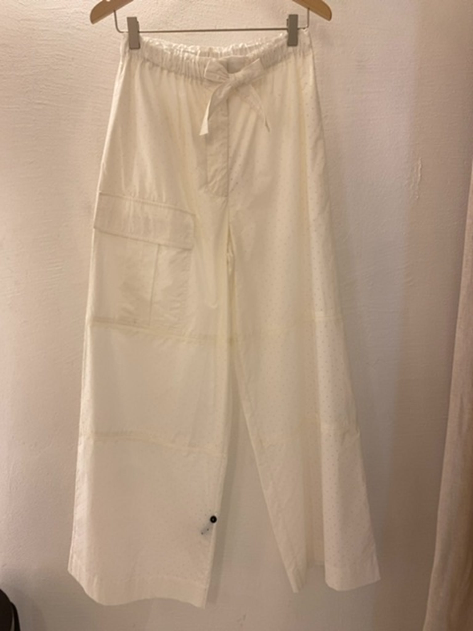 Zimmermann Damskie Spodnie Ivory Natura Burnout Cargo Pants 9998PS241Zimmermann
