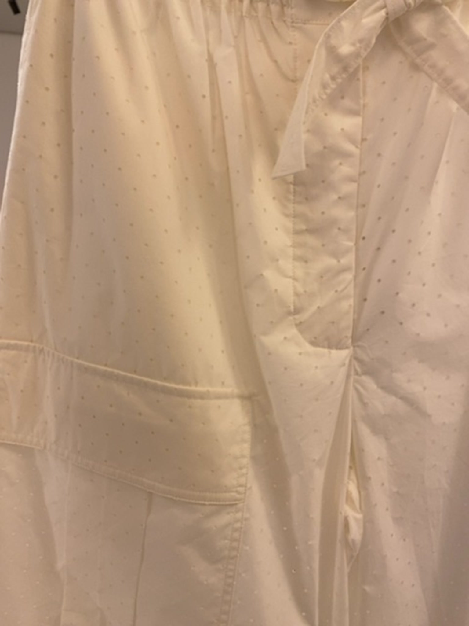 Zimmermann Damskie Spodnie Ivory Natura Burnout Cargo Pants 9998PS241Zimmermann