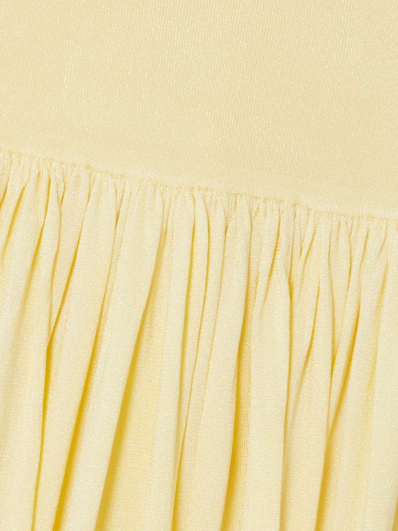 ZIMMERMANN Harmony Metallic Tank Dress LemonZimmermann