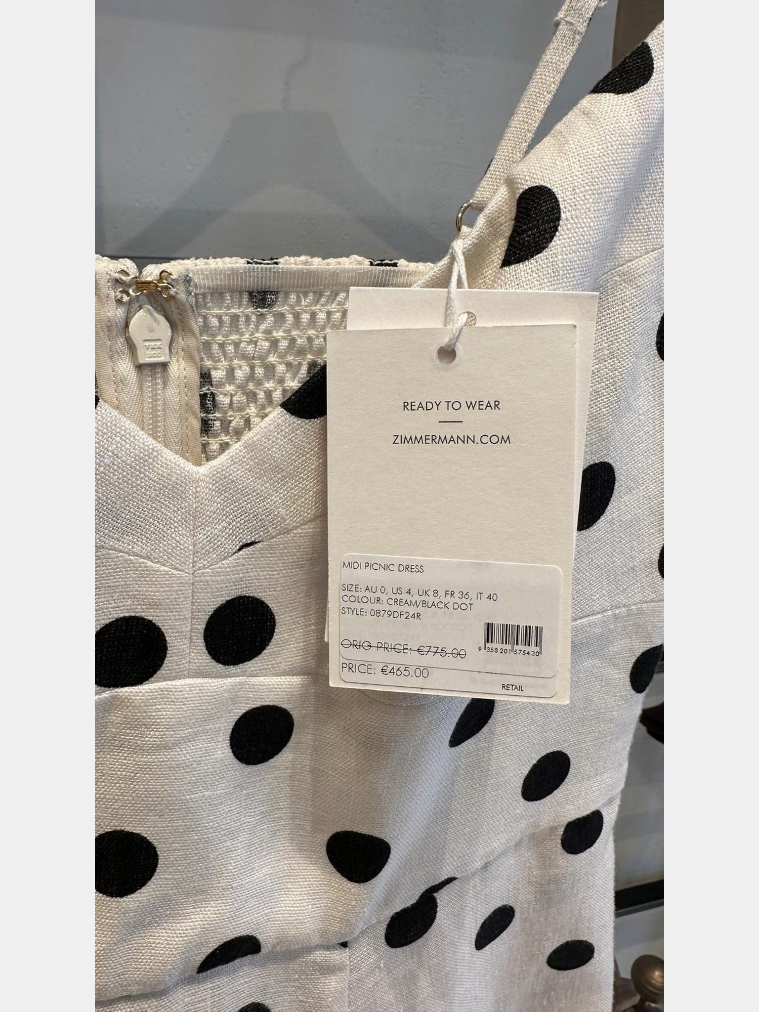 ZIMMERMANN Midi Picnic DressZIMMERMANN